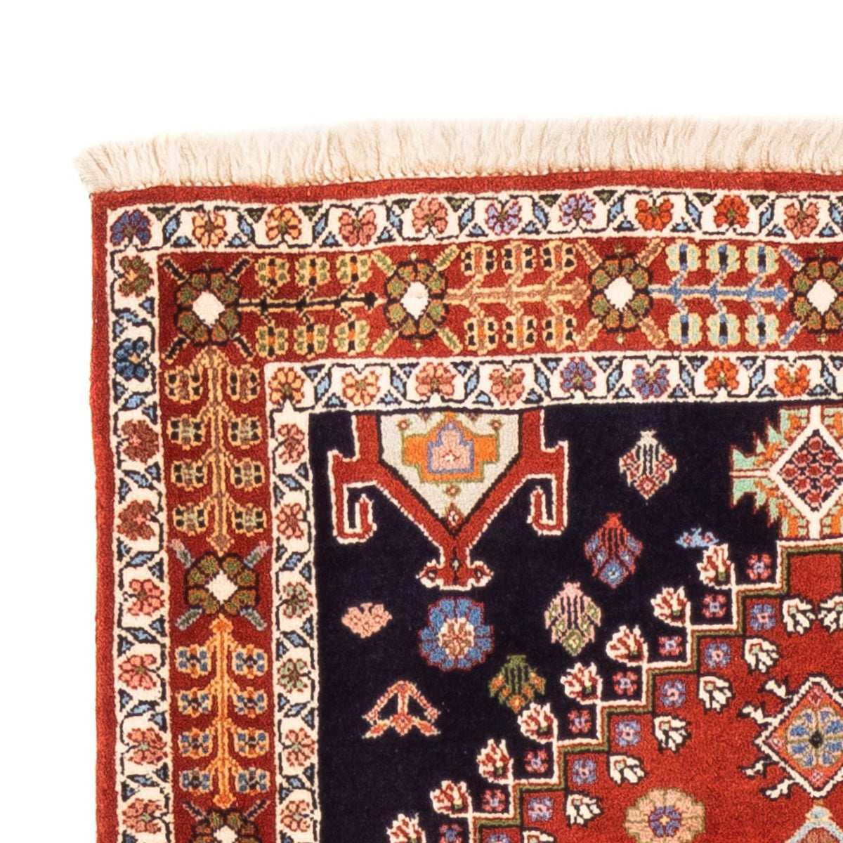 Kaschkuli Teppich 85x213cm - Perserteppich - rot