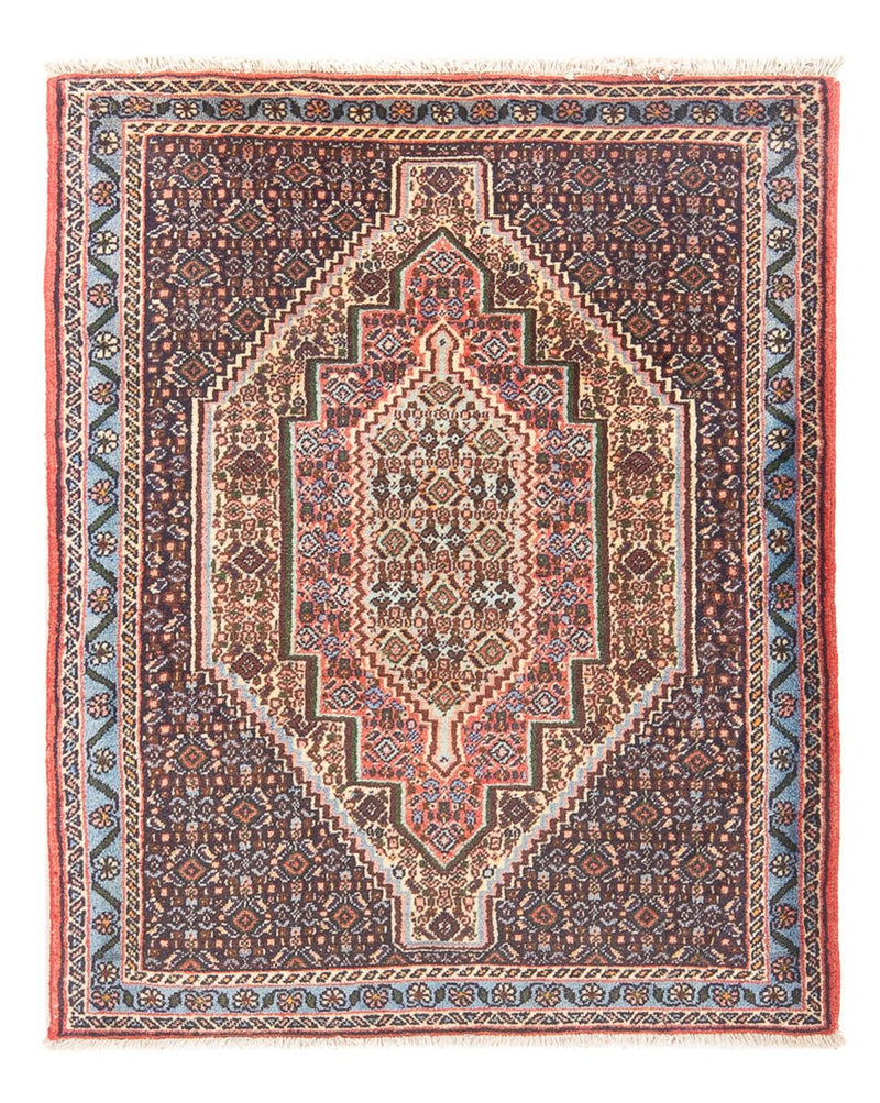 Senneh Teppich 77x105cm - Perserteppich - dunkelbeige