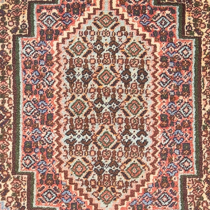 Senneh Teppich 77x105cm - Perserteppich - dunkelbeige