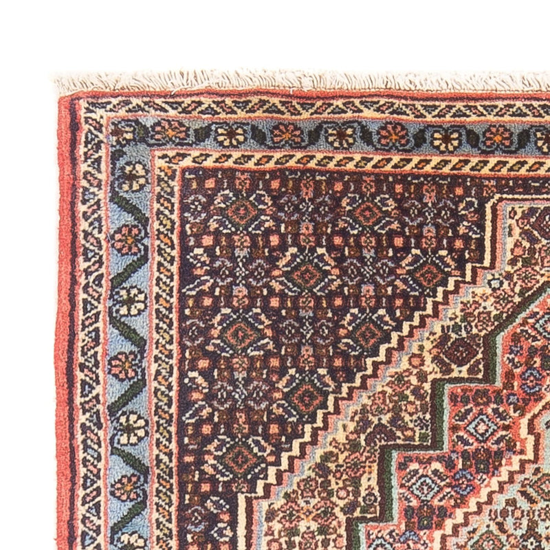 Senneh Teppich 77x105cm - Perserteppich - dunkelbeige