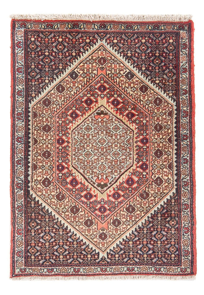 Senneh Teppich 68x100cm - Perserteppich - hellbeige