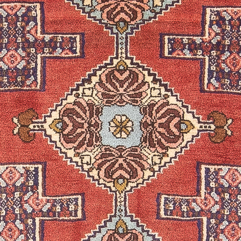 Senneh Teppich 72x105cm - Perserteppich - rot
