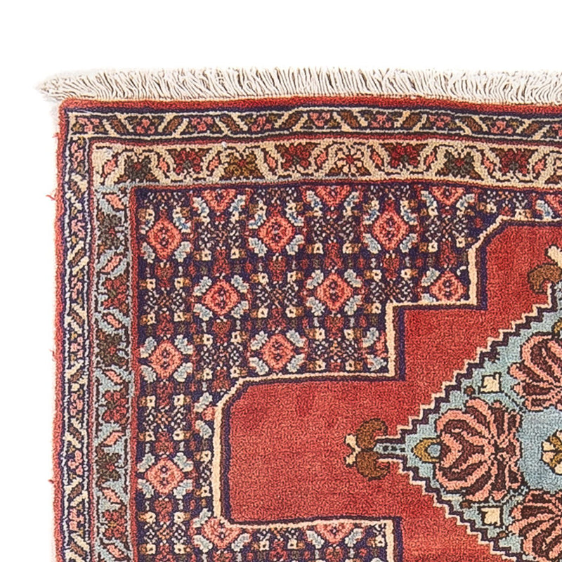 Senneh Teppich 72x105cm - Perserteppich - rot