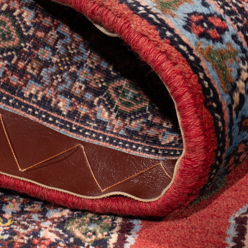 Senneh Teppich 76x106cm - Perserteppich - rot