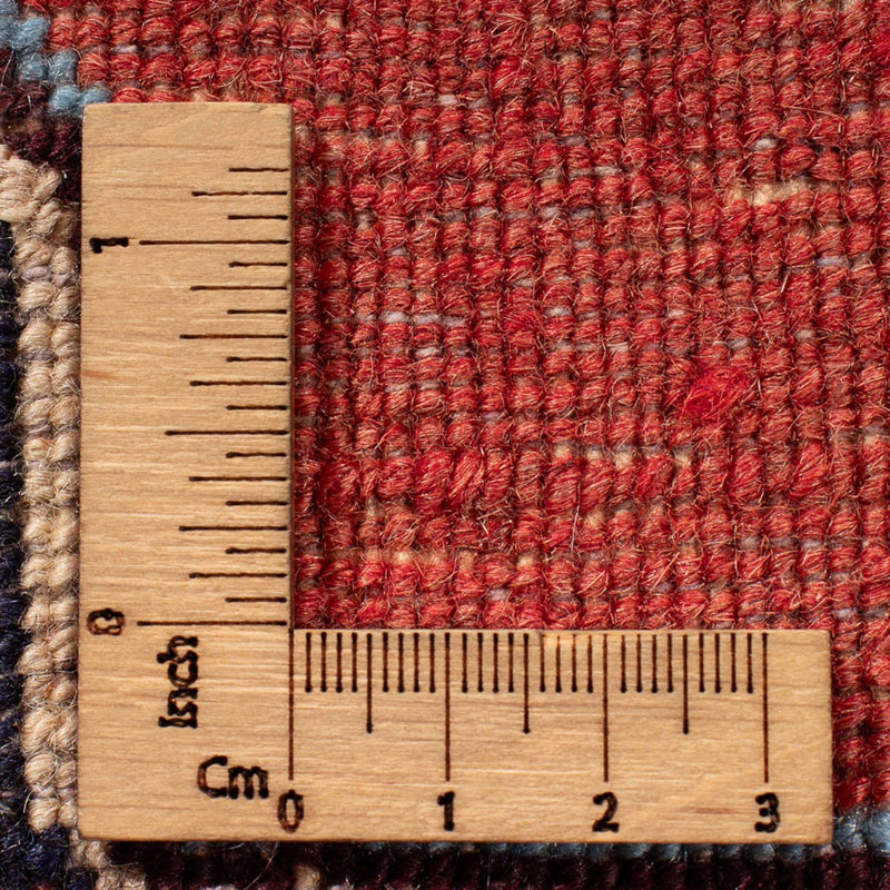Senneh Teppich 76x106cm - Perserteppich - rot