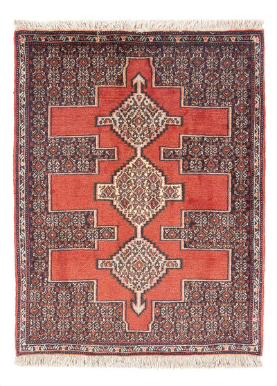 Senneh Teppich 72x104cm - Perserteppich - orange