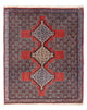 Senneh Teppich 78x106cm - Perserteppich - rot
