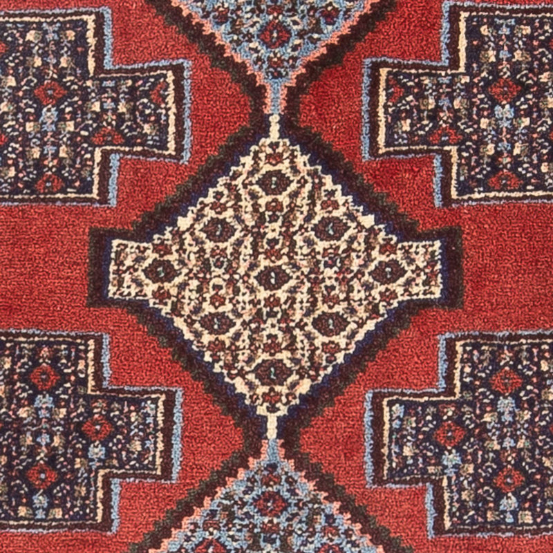 Senneh Teppich 78x106cm - Perserteppich - rot