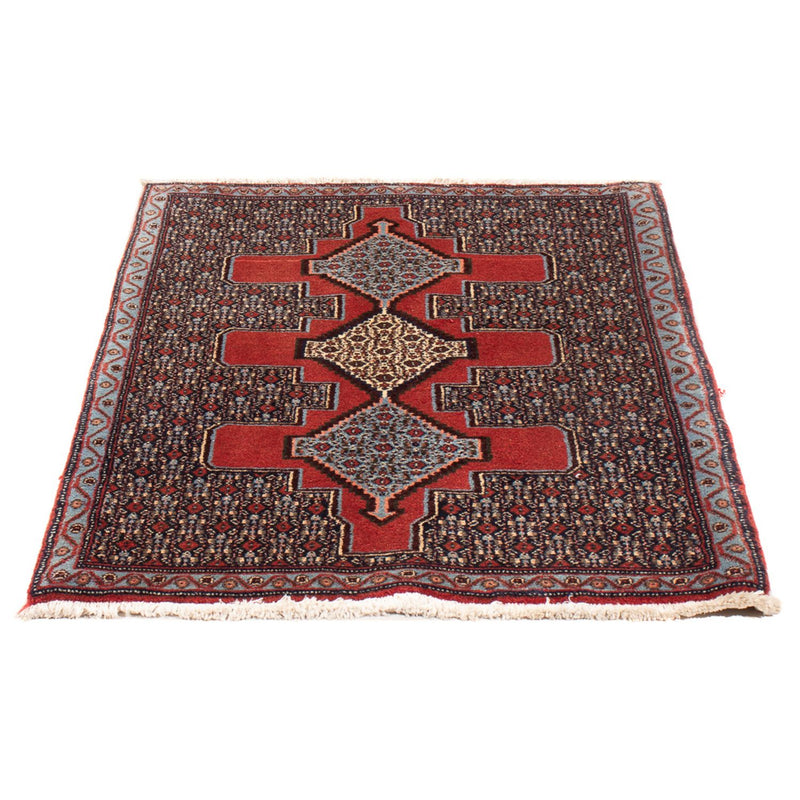 Senneh Teppich 78x106cm - Perserteppich - rot