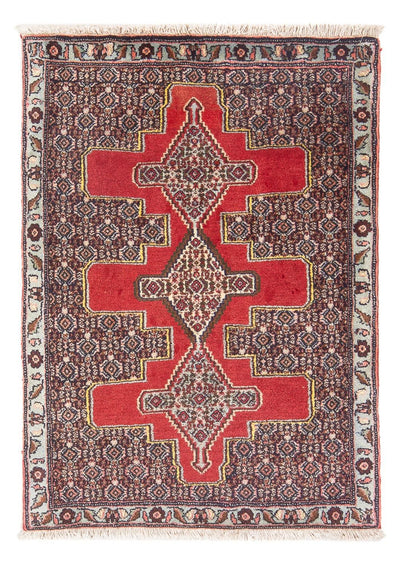 Senneh Teppich 73x106cm - Perserteppich - rot
