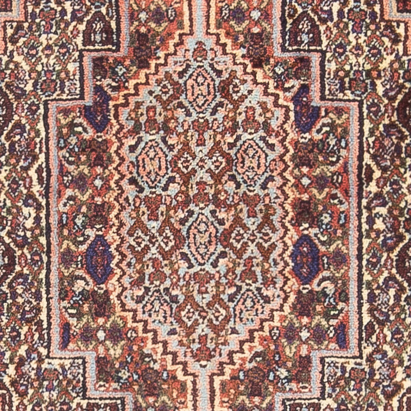 Senneh Teppich 80x110cm - Perserteppich - dunkelbeige