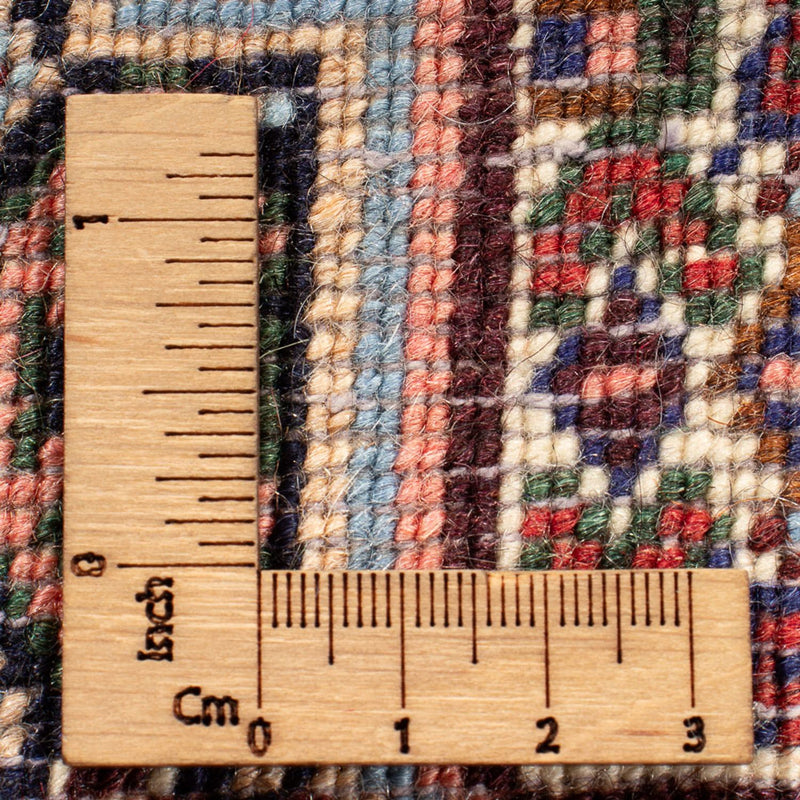 Senneh Teppich 80x110cm - Perserteppich - dunkelbeige