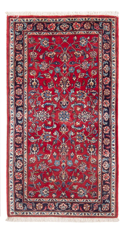 Keshan Teppich 70x135cm - Perserteppich - rot