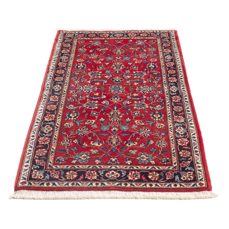 Keshan Teppich 70x135cm - Perserteppich - rot