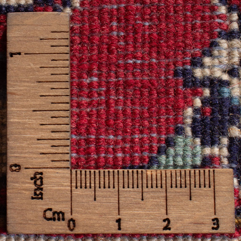 Keshan Teppich 70x135cm - Perserteppich - rot