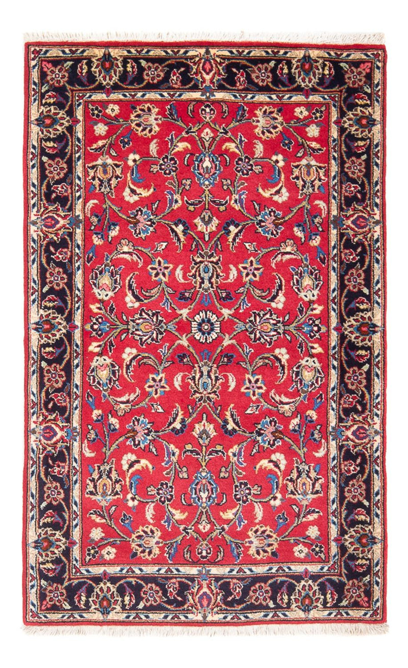 Keshan Teppich 80x145cm - Perserteppich - rot