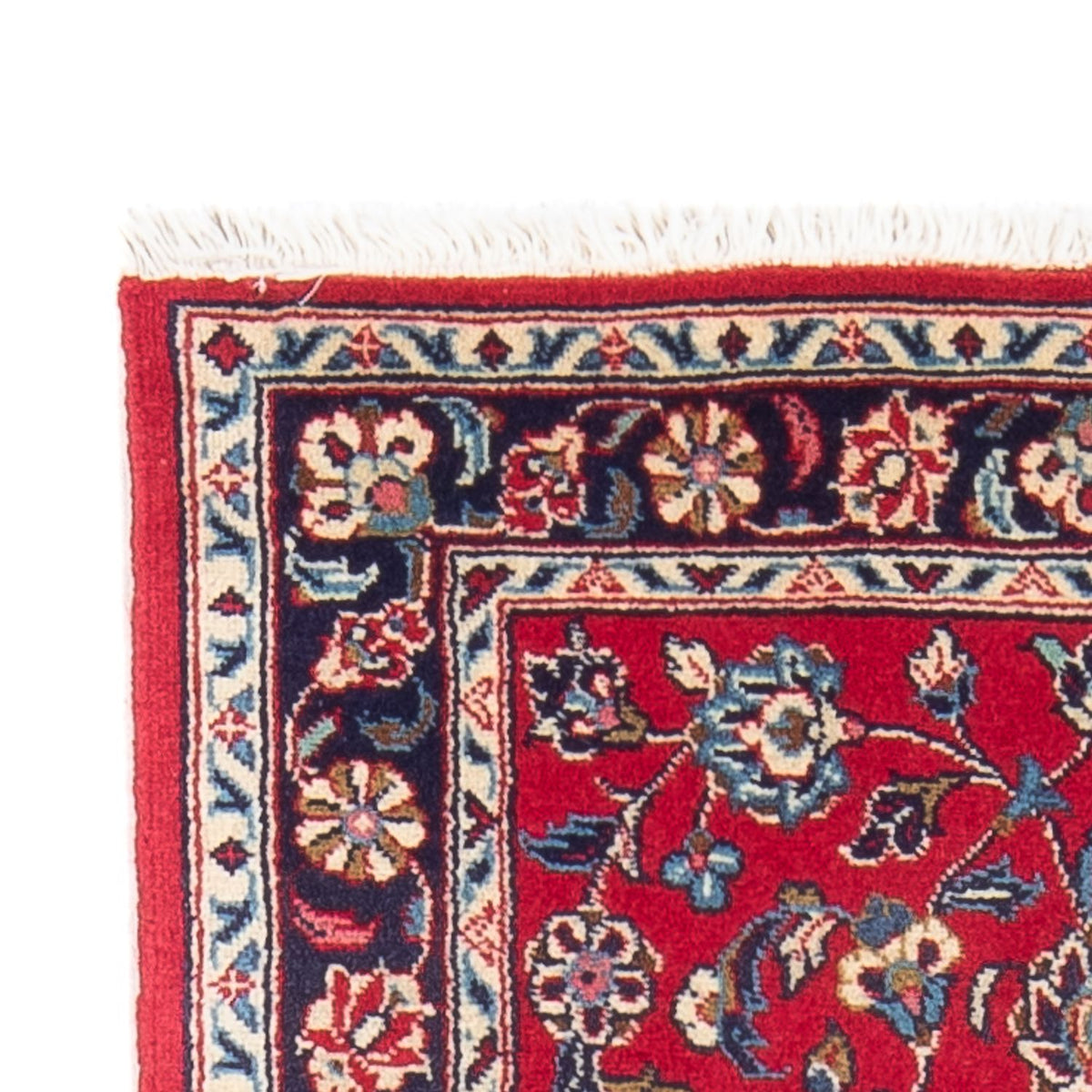 Keshan Teppich 68x142cm - Perserteppich - rot