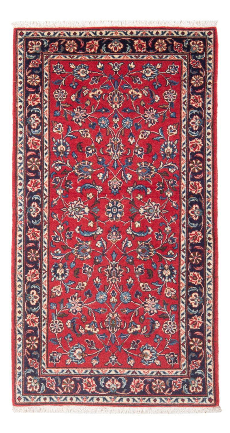 Keshan Teppich 72x146cm - Perserteppich - rot