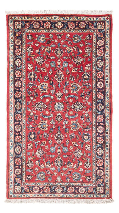 Keshan Teppich 74x140cm - Perserteppich - rot