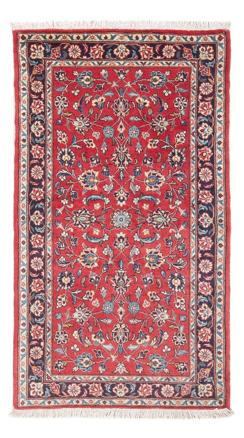 Keshan Teppich 74x140cm - Perserteppich - rot