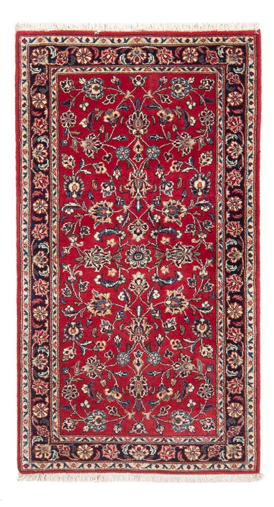Keshan Teppich 70x130cm - Perserteppich - rot