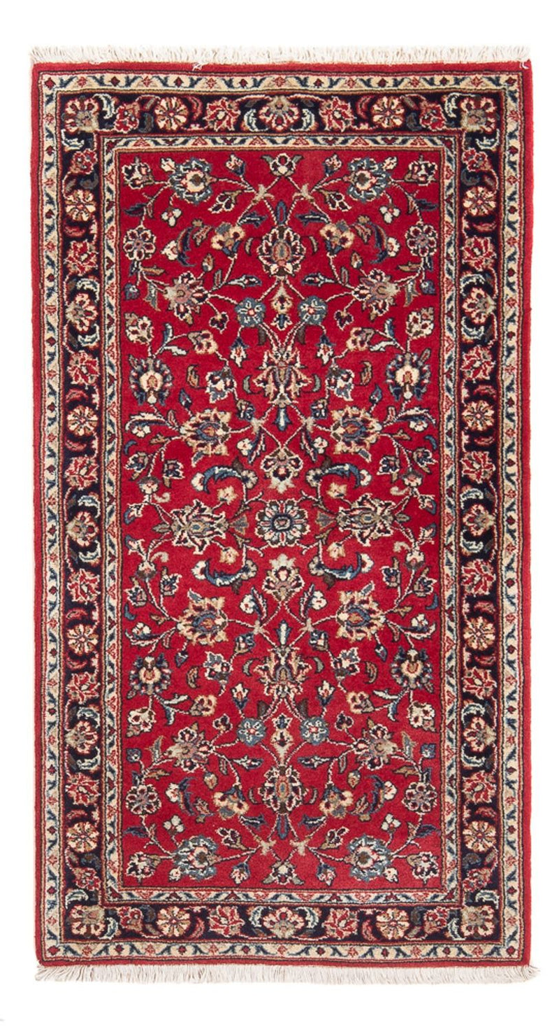 Keshan Teppich 70x130cm - Perserteppich - rot