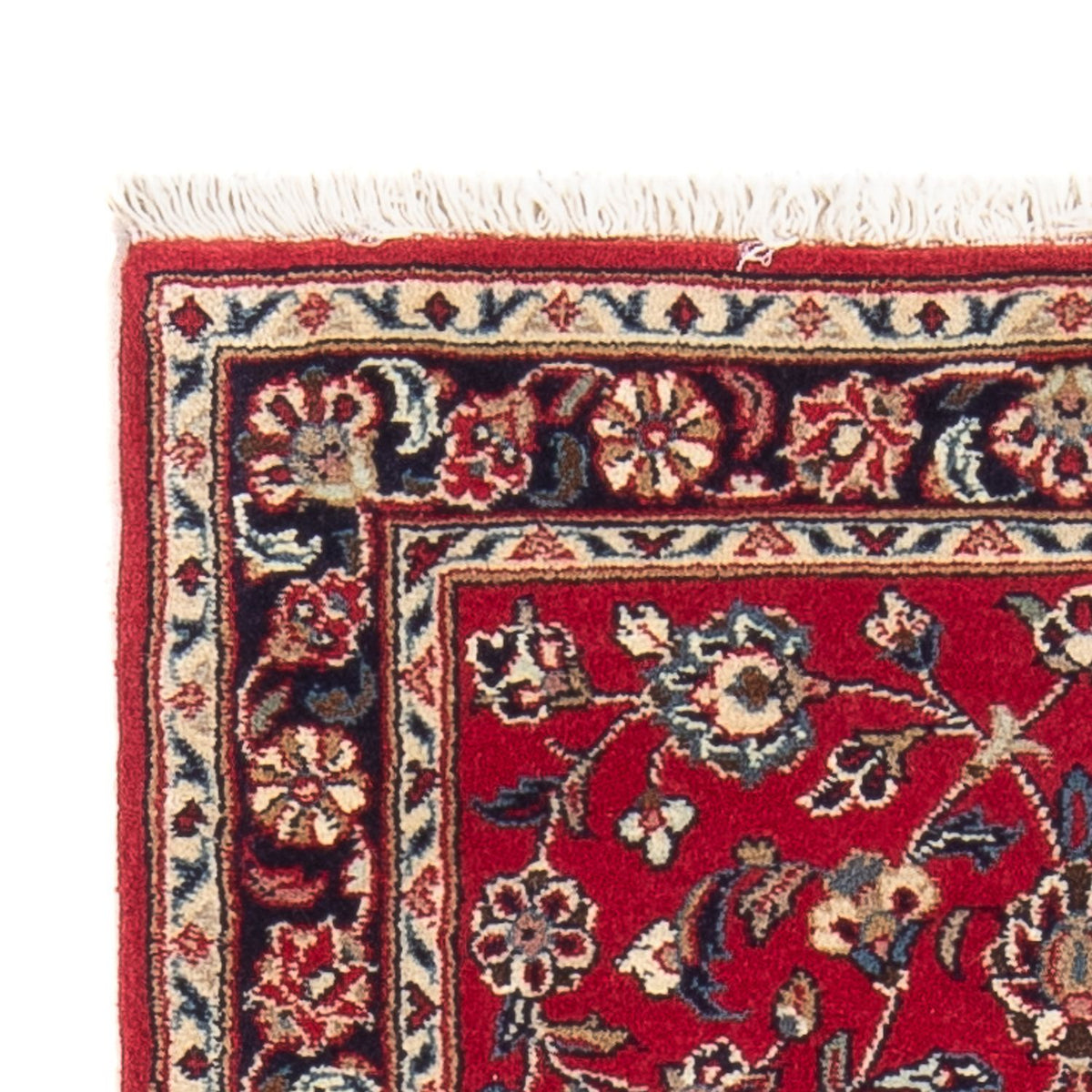 Keshan Teppich 70x130cm - Perserteppich - rot