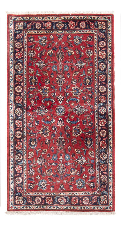 Keshan Teppich 68x140cm - Perserteppich - rot