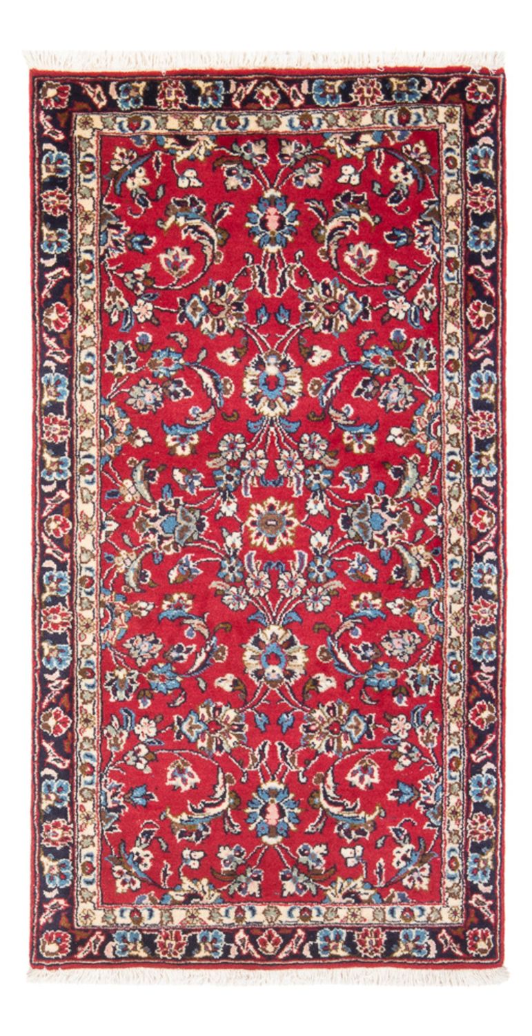 Keshan Teppich 67x130cm - Perserteppich - rot