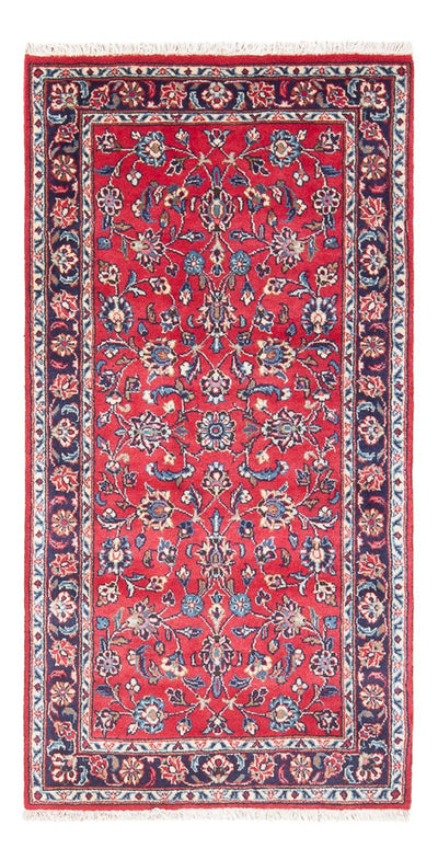 Keshan Teppich 68x138cm - Perserteppich - rot