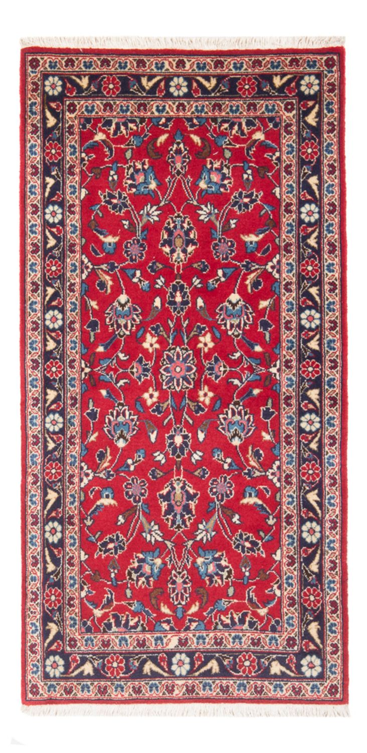 Keshan Teppich 70x155cm - Perserteppich - rot