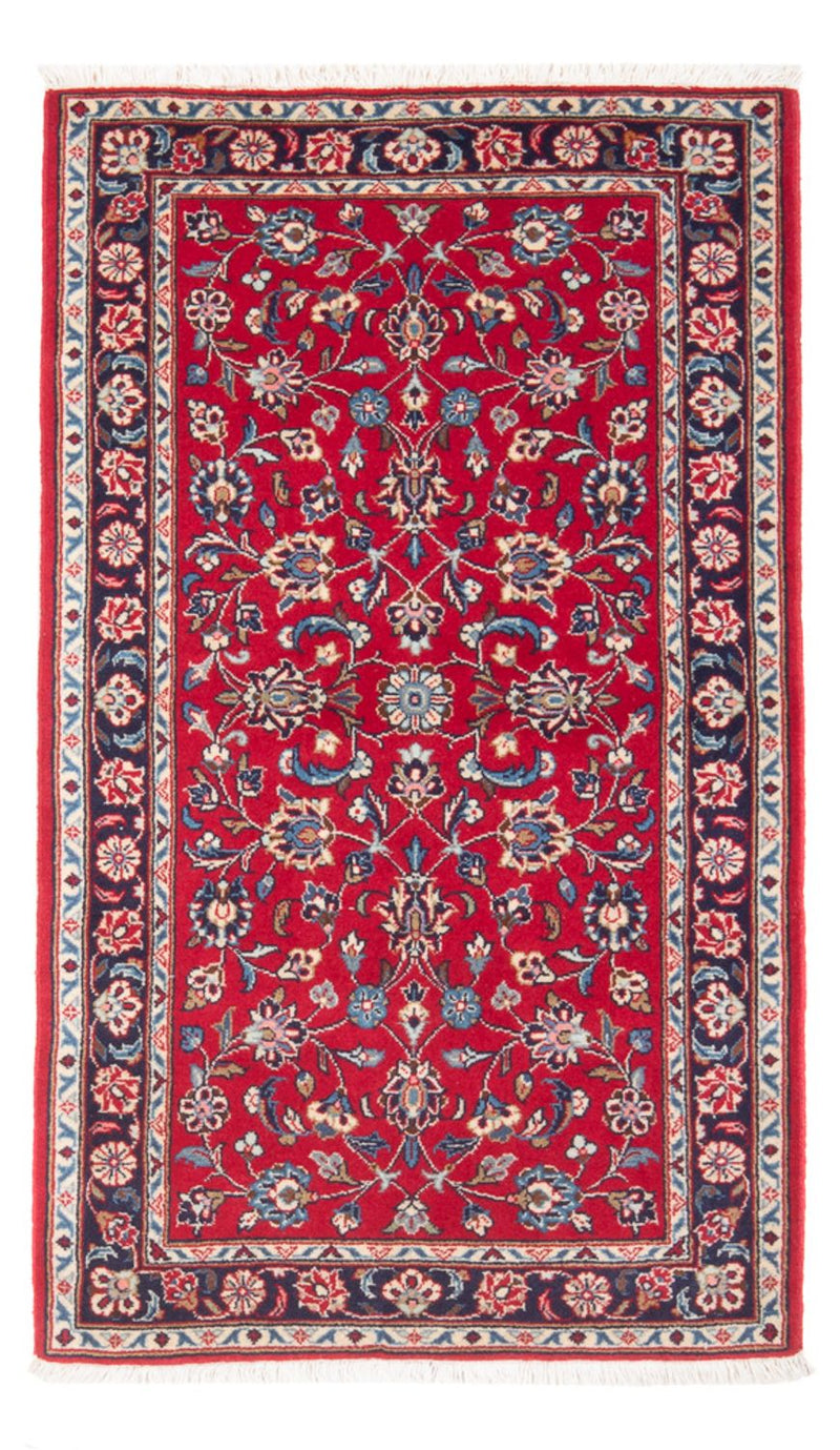 Keshan Teppich 74x140cm - Perserteppich - rot