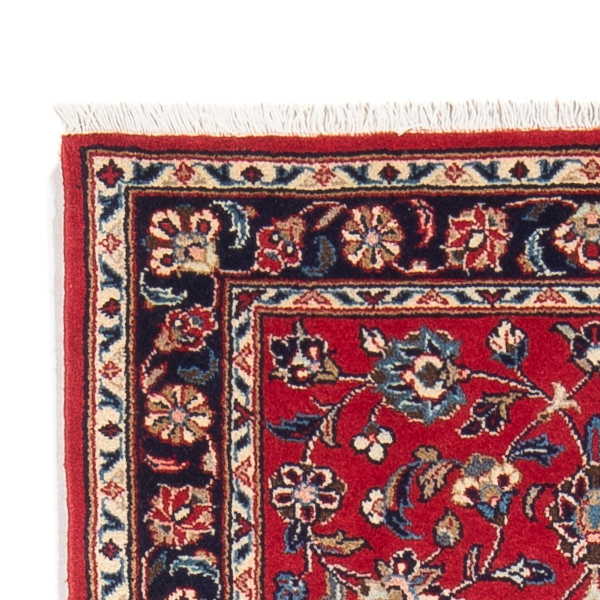 Keshan Teppich 70x134cm - Perserteppich - rot