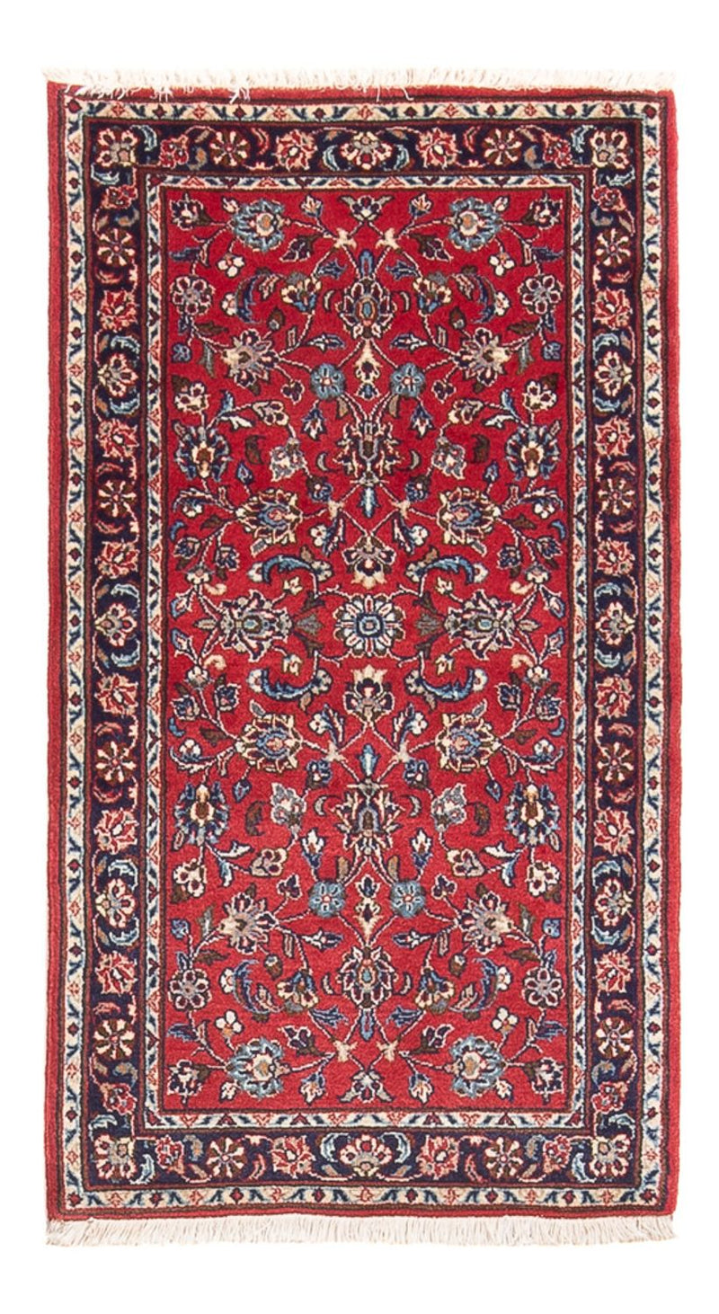 Keshan Teppich 70x130cm - Perserteppich - rot