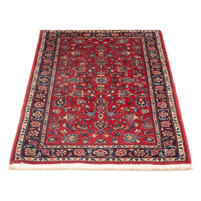 Keshan Teppich 70x130cm - Perserteppich - rot