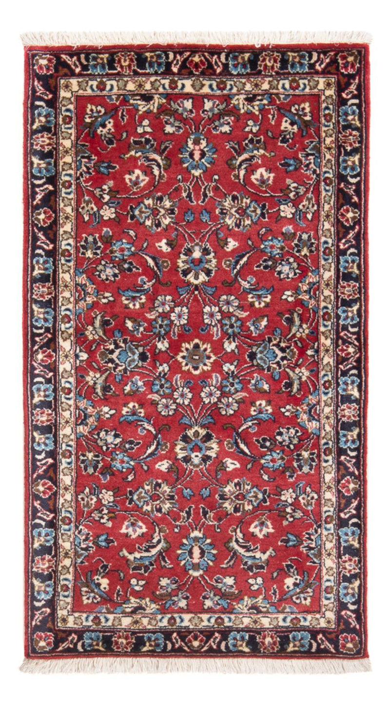Keshan Teppich 70x133cm - Perserteppich - rot