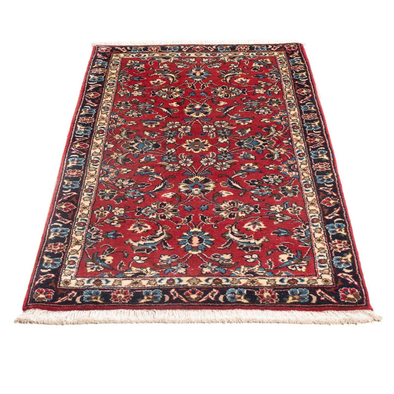 Keshan Teppich 70x133cm - Perserteppich - rot