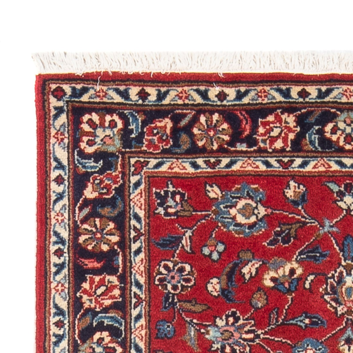 Keshan Teppich 70x126cm - Perserteppich - rot