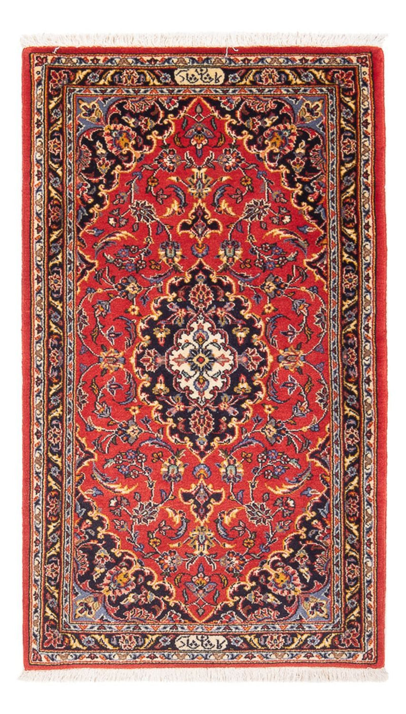 Keshan Teppich 65x127cm - Perserteppich - rot