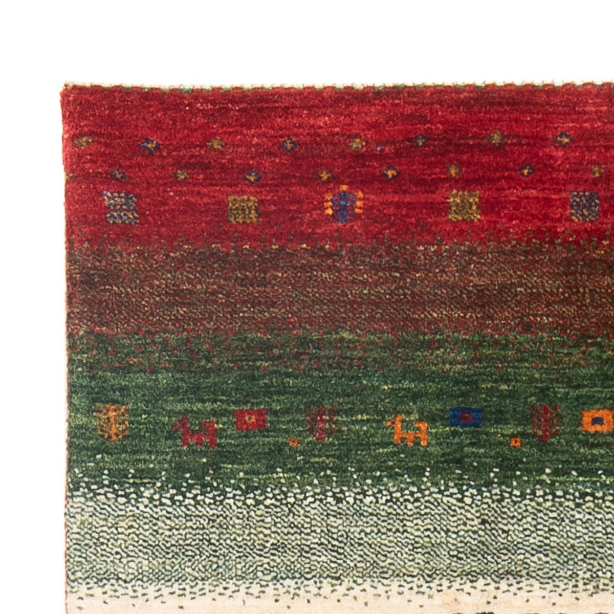 Loribaft Teppich Perser 82x131cm - Orientteppich - mehrfarbig