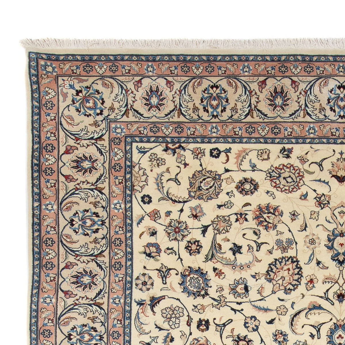 Maschad Teppich 250x352cm - Perserteppich - sand