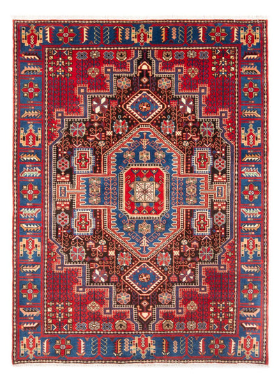 Nahavand Teppich 143x200cm - Perserteppich - rot
