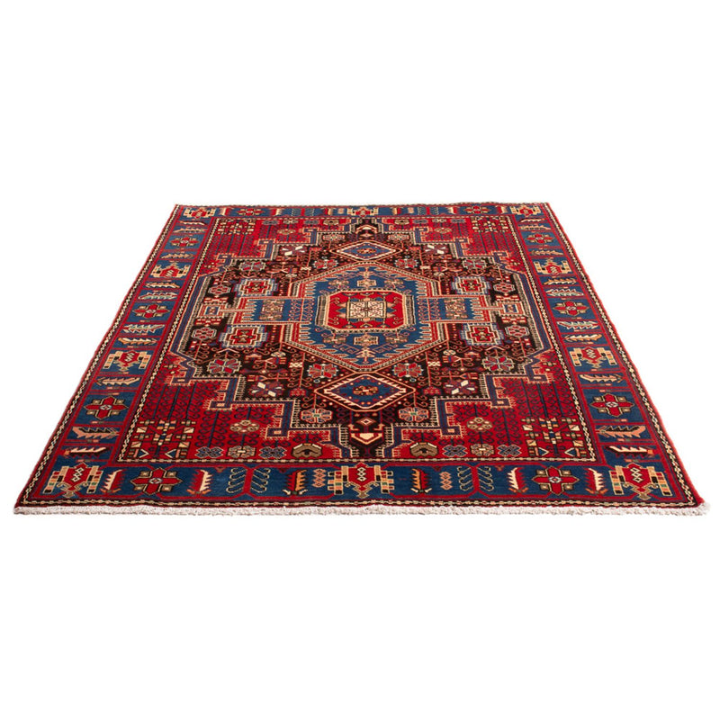 Nahavand Teppich 143x200cm - Perserteppich - rot