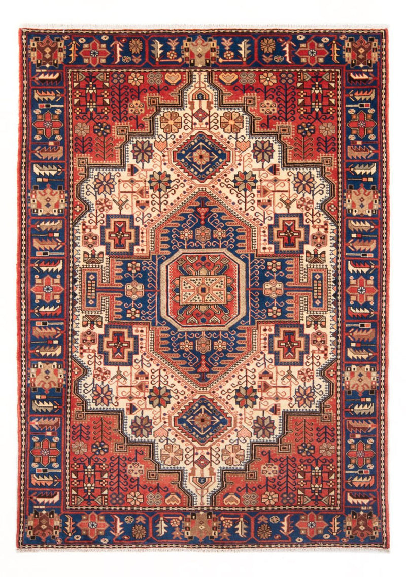 Nahavand Teppich 137x205cm - Perserteppich - blau