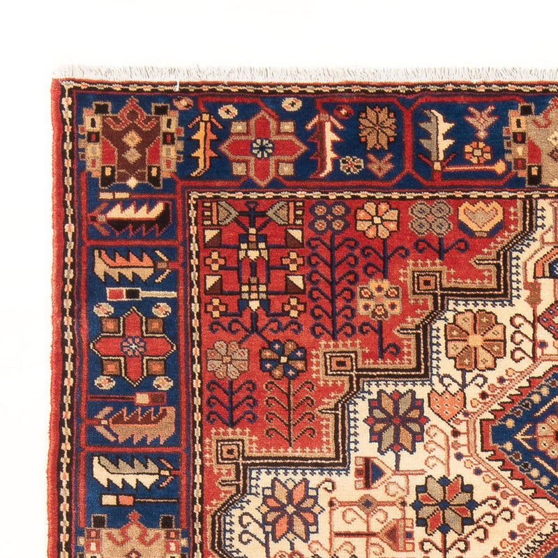 Nahavand Teppich 137x205cm - Perserteppich - blau