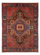 Nahavand Teppich 137x205cm - Perserteppich - blau