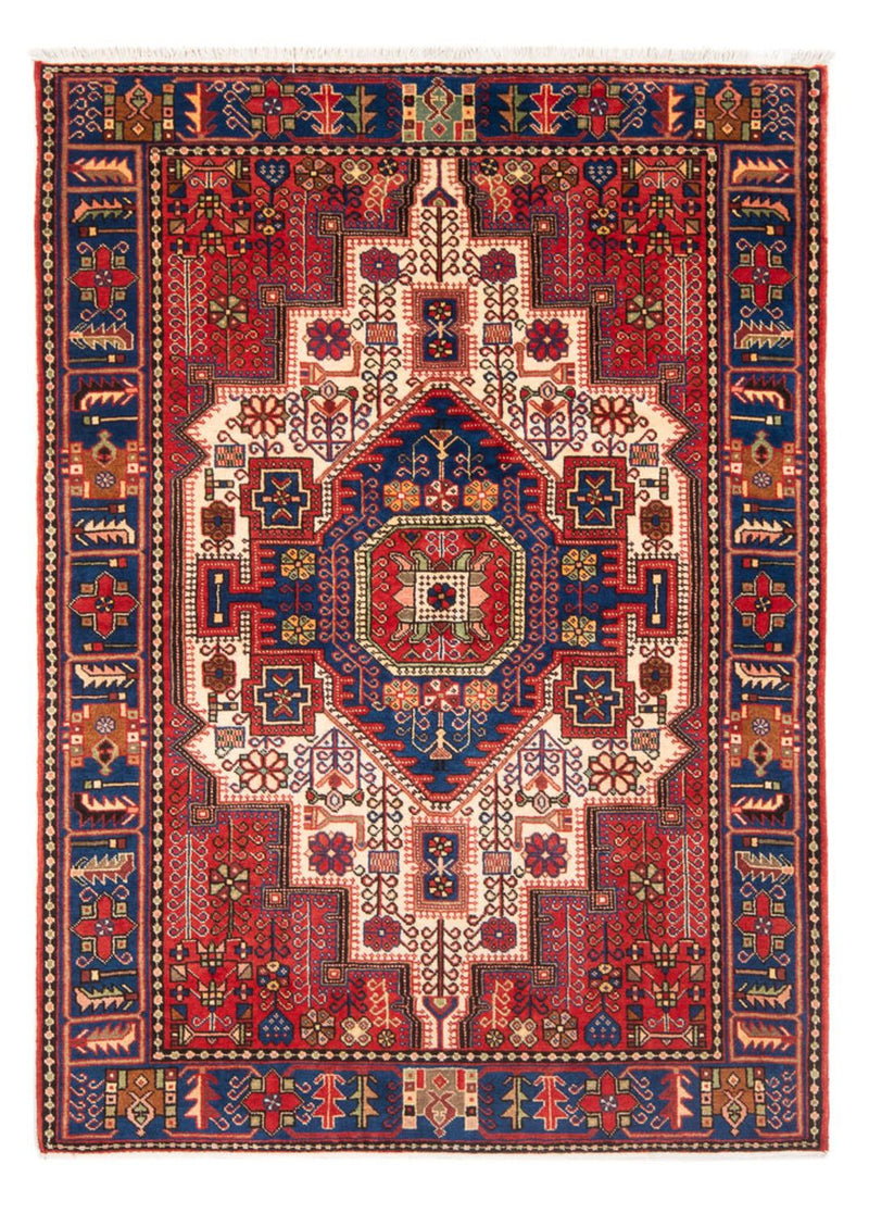 Nahavand Teppich 146x200cm - Perserteppich - blau