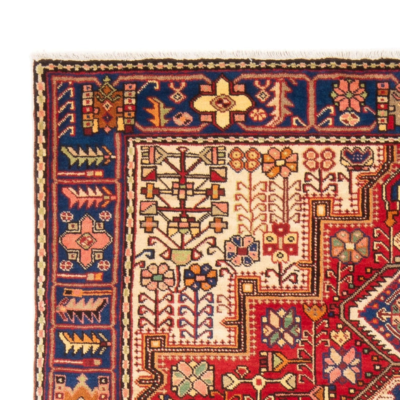 Nahavand Teppich 136x197cm - Perserteppich - blau