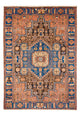 Nahavand Teppich 150x200cm - Perserteppich - blau