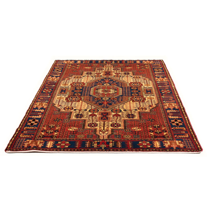 Nahavand Teppich 142x210cm - Perserteppich - blau